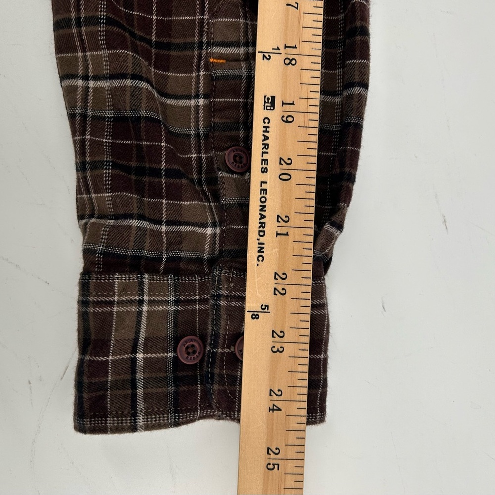 Ariat Rebar Flannel Shirt Mens XL Plaid Workwear Button Up Durable Rugged - Picture 8 of 9